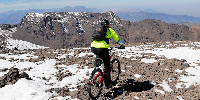 Biking in Morocco  