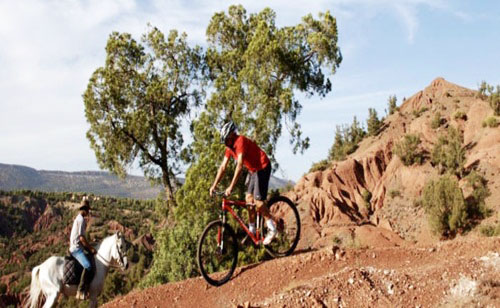 Circuit VTT de l'atlas à la côte atlantique 