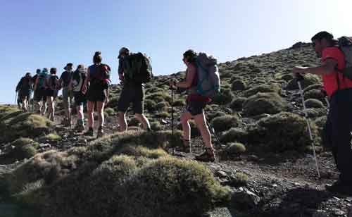 Excursion d'une Randonnée sportive 