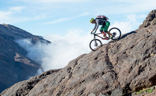 Single Track Biking in the Atlas Mountains 