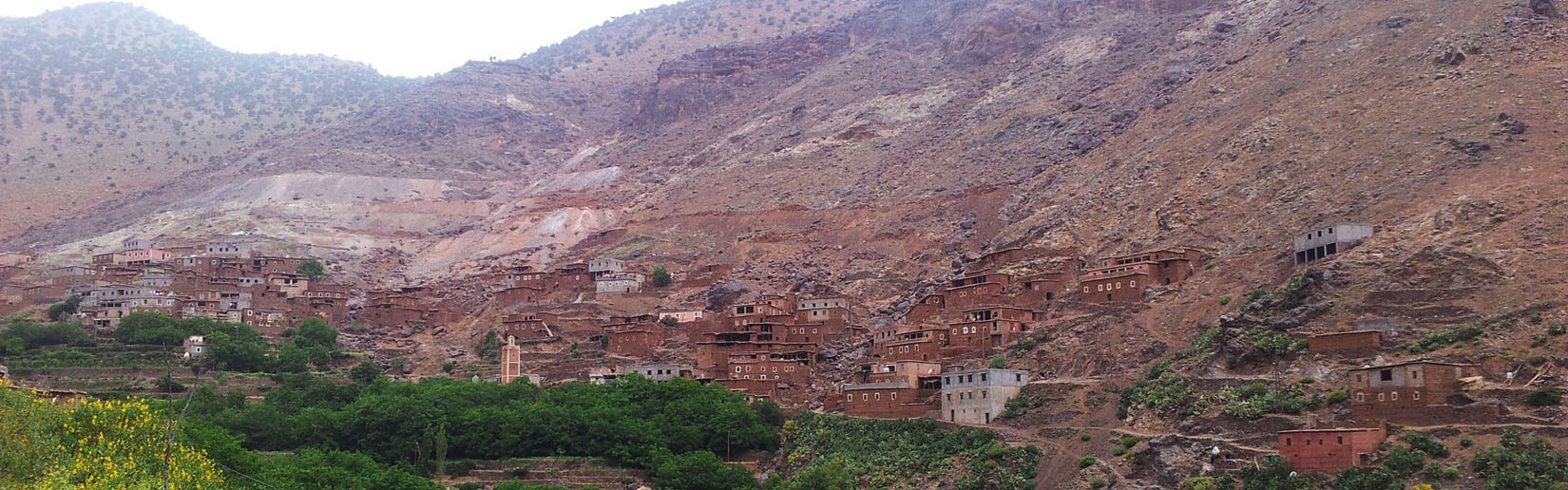 Hautes vallées du Toubkal et villages berbères 